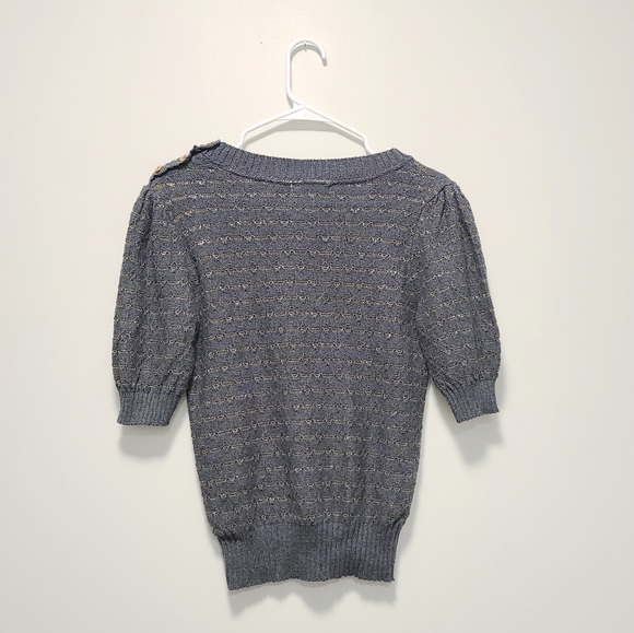 URBAN OUTFITTERS Cooperative Knitted Gray Top size small - Picture 3 of 7